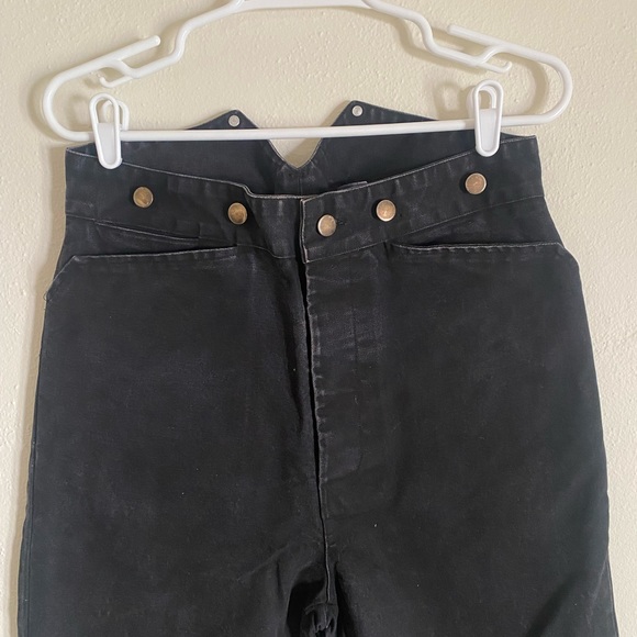 Vintage Frontier Classics Western Black Long Jeans - Picture 2 of 7